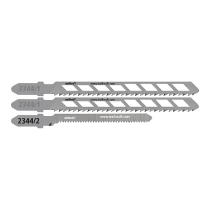 lames de scie sauteuse, hcs, emmanchement en t, coupe rapide et courbe fine, 20 mm, blister 3 unités