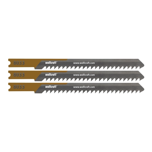 lames de scie sauteuse, hcs, emmanchement en u, coupe rapide, 50 mm, blister 3 unités