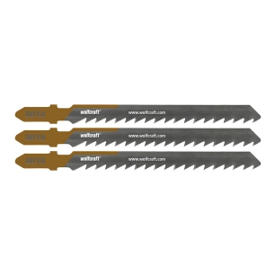 lames de scie sauteuse, hcs, emmanchement en t, coupe rapide, 50 mm, blister 3 unités