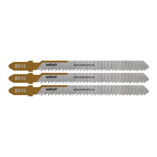 lames de scie sauteuse, bim, emmanchement en t, coupe ultra propre, 50 mm, blister 3 unités