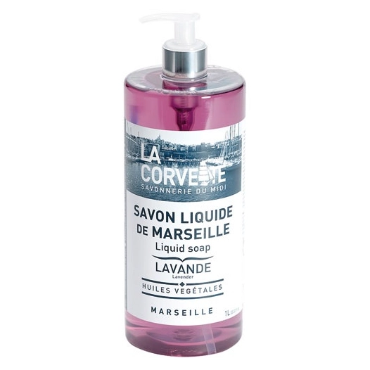 savon liquide de marseille lavande 1l - compagnie du midi