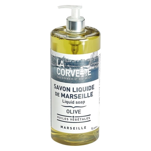 savon liquide de marseille olive 1l - compagnie du midi