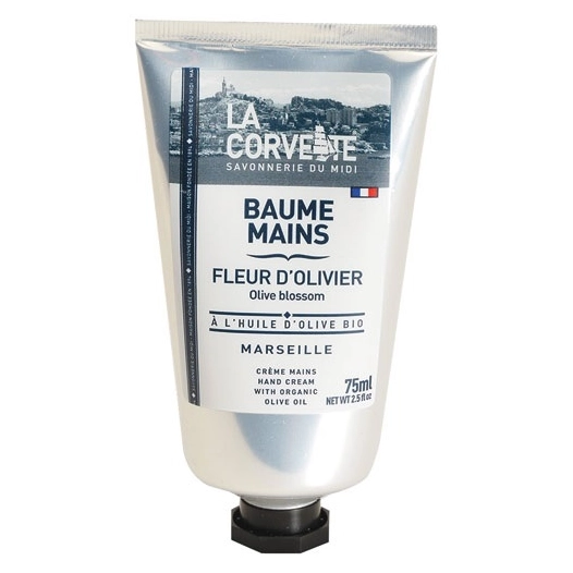 baume mains fleur d'olivier ã  l'huile d'olive bio 75ml - compagnie du midi