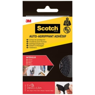 rouleau agrippant adhã©sif noir intã©rieur 1.5mx19mm lot de 2 - 3m bricolage et batiment