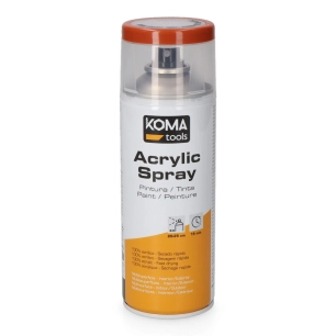 peinture acrylique en aérosol ral 8004 brun cuivré, finition brillant, 300 ml