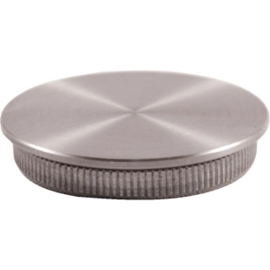 bte 30 embout plat p/tube d12mm - inox 304