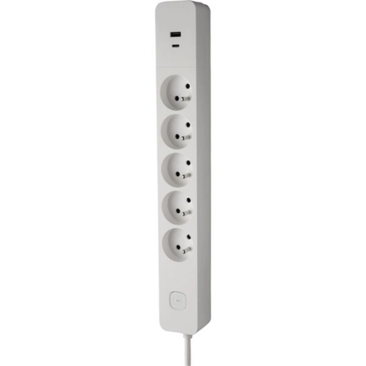 bloc 5 prises 2p+t 16a blanc