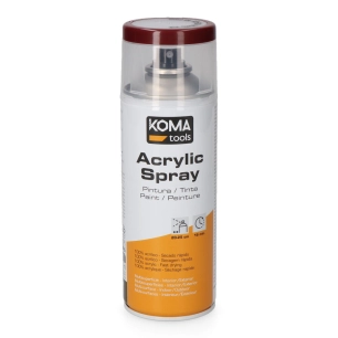 peinture acrylique en aérosol ral 3005 rouge bordeaux, finition brillant, 300 ml