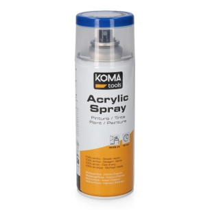 peinture acrylique en aérosol ral 5010 bleu gentiane, finition brillant, 300 ml
