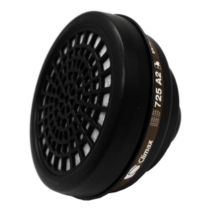 filtre pour masque de protection a2, modèle 725, filetage rd40