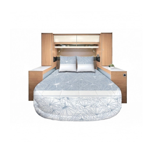 prêt à dormir all seasons lyocell et percale FLORA 120/130 x 190 cm - incasa