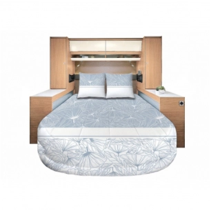 prêt à dormir all seasons lyocell et percale FLORA 120/130 x 190 cm - incasa