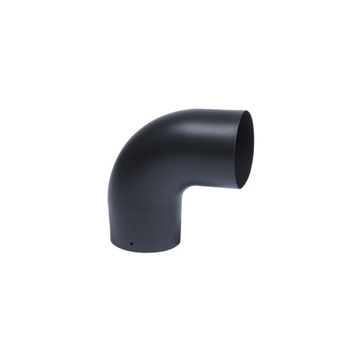 Coude 90° Noir D150 Raccord d'évacuation robuste et esthétique - Ten