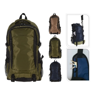 sac à dos pliant 40l couleurs assorties
