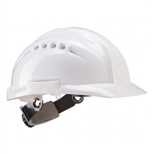 casque ventilé rv 2325 avec molette, blanc