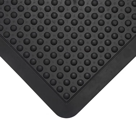 tapis bubblemat f330, 60 x 90 cm, caoutchouc noir, anti-fatigue