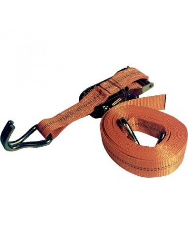 Sangle d'Arrimage Outibat 6M 2T Sangle d'arrimage robuste 6m, capacité 2 tonnes - Outibat