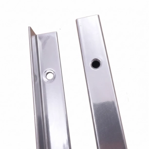 barre anti-effraction argentée de 210 cm