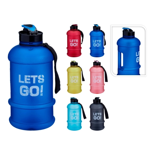 bidon de sport; couleurs assorties; 1,3 l