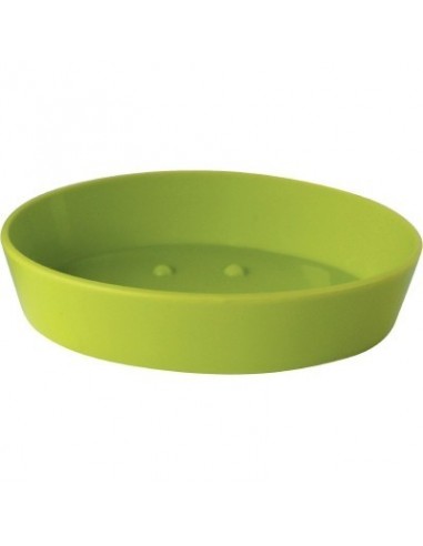 Porte-savon vert anis Porte-savon plastique vert anis - GELCO