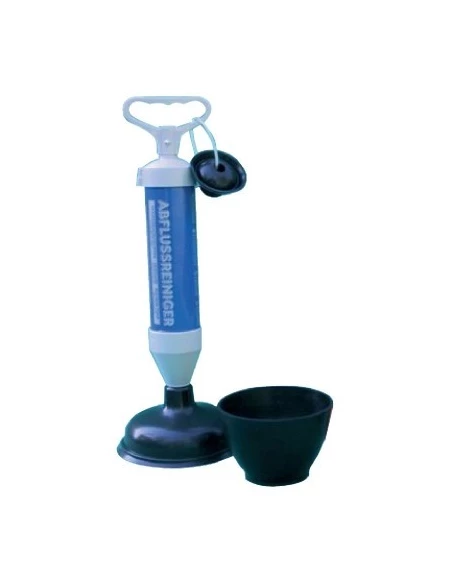 Déboucheur à pompe spécial wc et regard 7 à 15