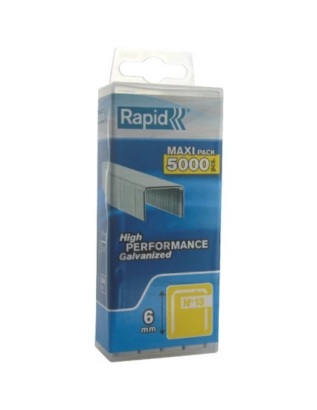Agrafe n°13, 8mm, galva 5000 pièces - RAPID