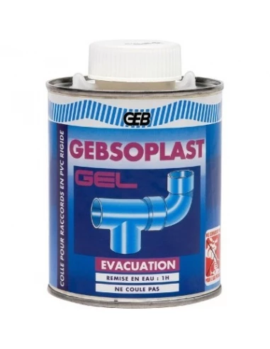 Colle gel pvc boîte + pinceau 500 ml