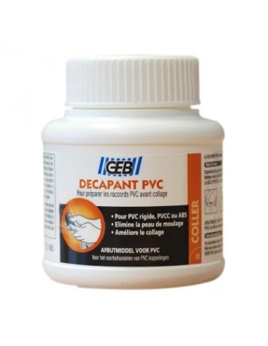 Décapant pvc bidon 125 ml