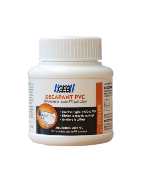 Décapant pvc bidon 125 ml