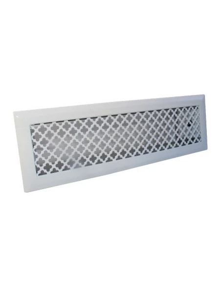 Grille de décompression avec précadre de hotte et foyer fermé 60 x 195