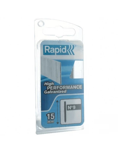 Pointes rapid n9 cart 1000p 15mm40109538-15mm