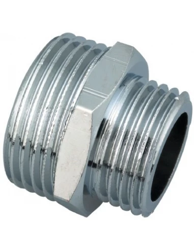 Réduction male male laiton 40 x 49 - 33 x 42