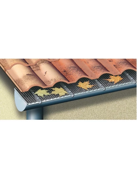 Grille de gouttières 6 x 0,17 m