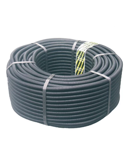 Gaine icta avec tire-fil ø 25 mm gris 100