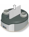 Filtre G4 pour VMC Aeraulix 2 et C - polypropylène tissé 412132 - Atlantic