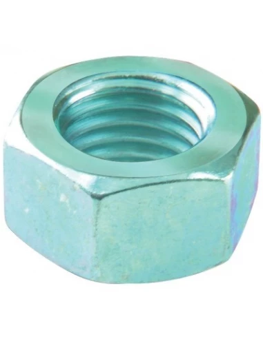Écrou hexagonal acier zingué 4 12