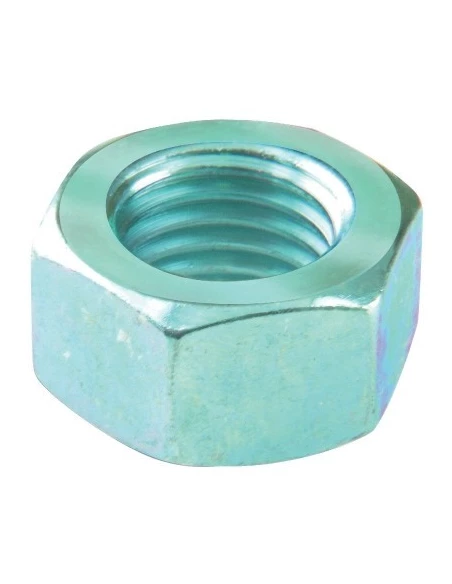 Écrou hexagonal acier zingué 4 12