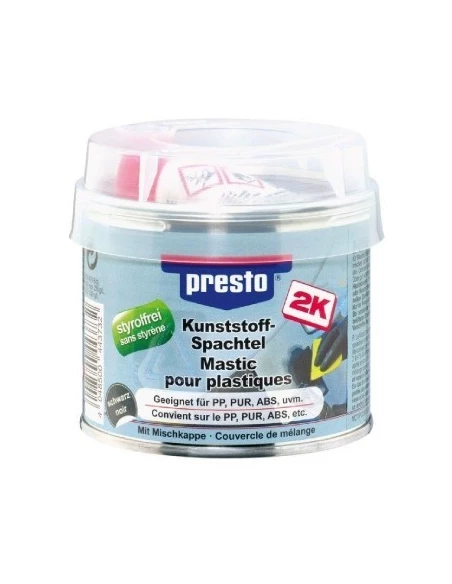 Mastic pour plastique 250 g - PRESTO