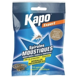 Spirale incassable anti-moustique bg 10 pièces