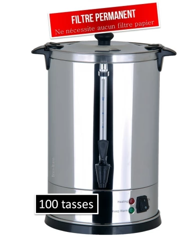 Percolateur à café 100 tasses - CASSELIN