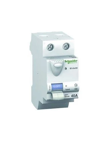 Interrupteur différentiel 2p 30 ma 63a type a embrochable