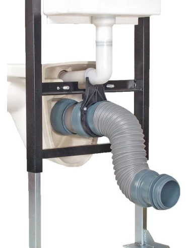 Pipe WC extensible souple Multiforme - Ceta