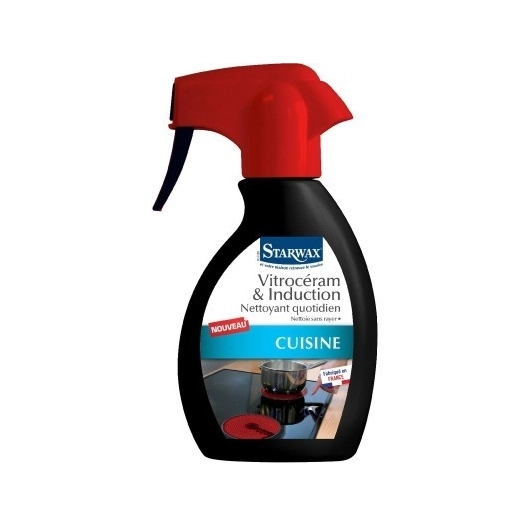 Nettoyant vitrocéramique et induction pulvérisateur 250 ml