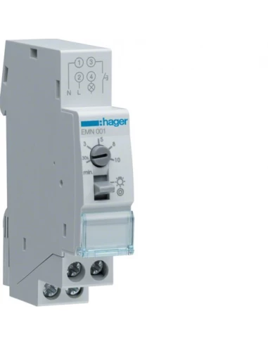 Minuterie simple temporisation hager