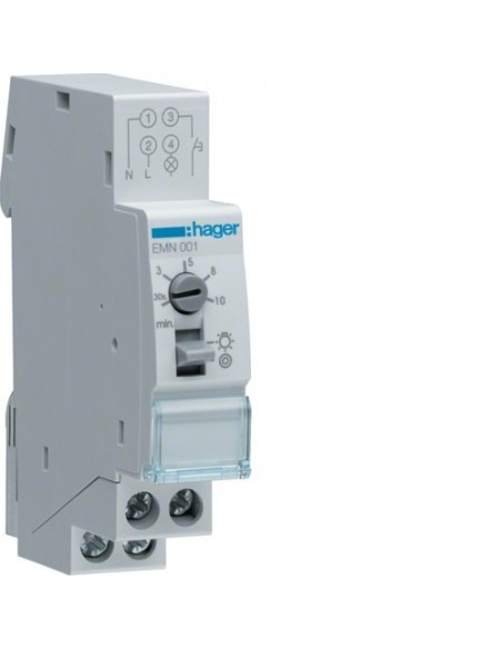Minuterie simple temporisation hager