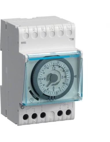 Programmateur interrupteur horaire 1 voie 7 jours + réserve 200h