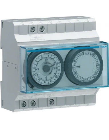 Programmateur inter horaire 1 voie 24 h + 7 jours + réserve 150h