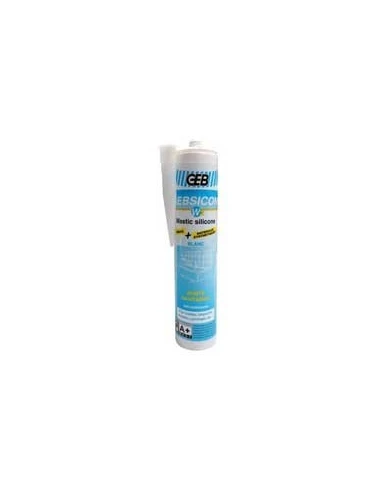 Mastic silicone gebsicone w2 blanc