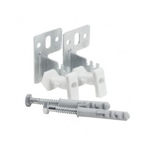 Fixations pour radiateur acier panneau avec etrier