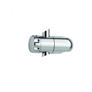 Coulisseau chrome pour barre de douche diam.25